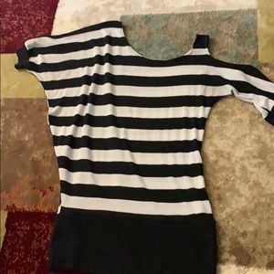 Asymmetrical long shirt